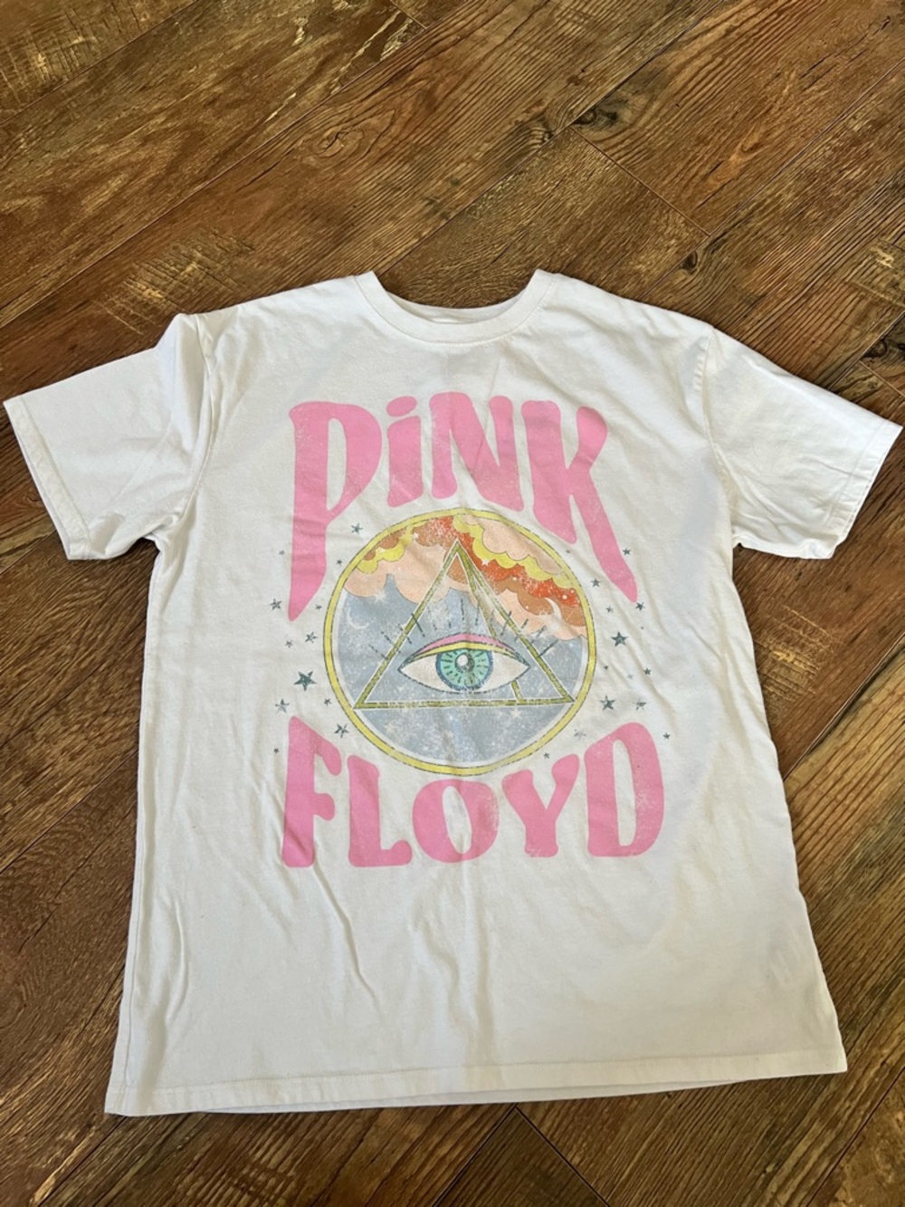 Pink Floyd Lavender Band Tee with Black Print - Picture 10 of 12